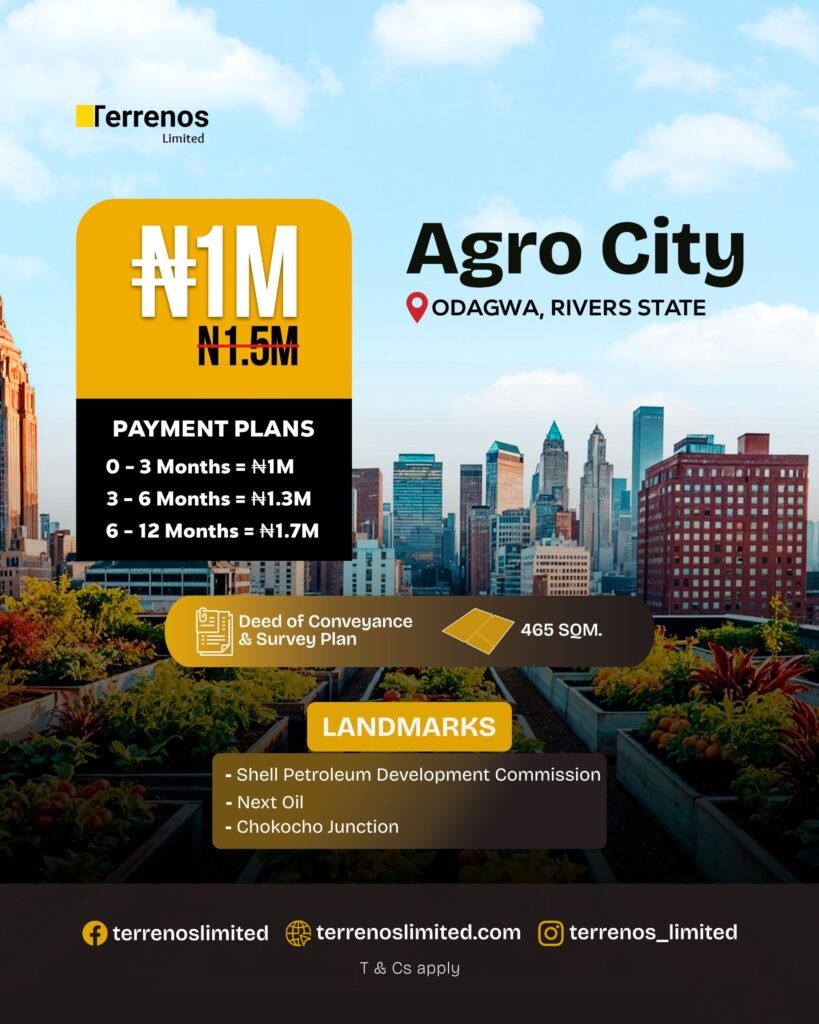 Terrenos Agro City